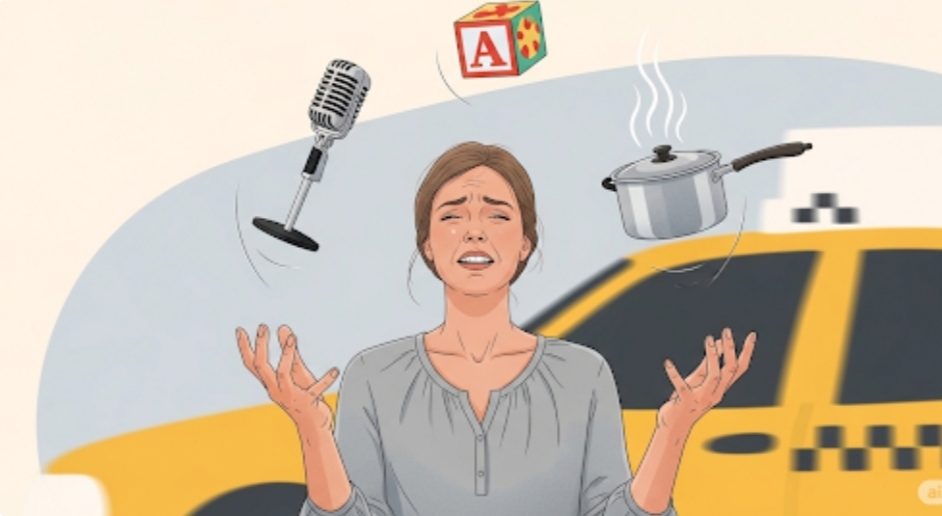 仕事と主婦業の両立に悩む女性