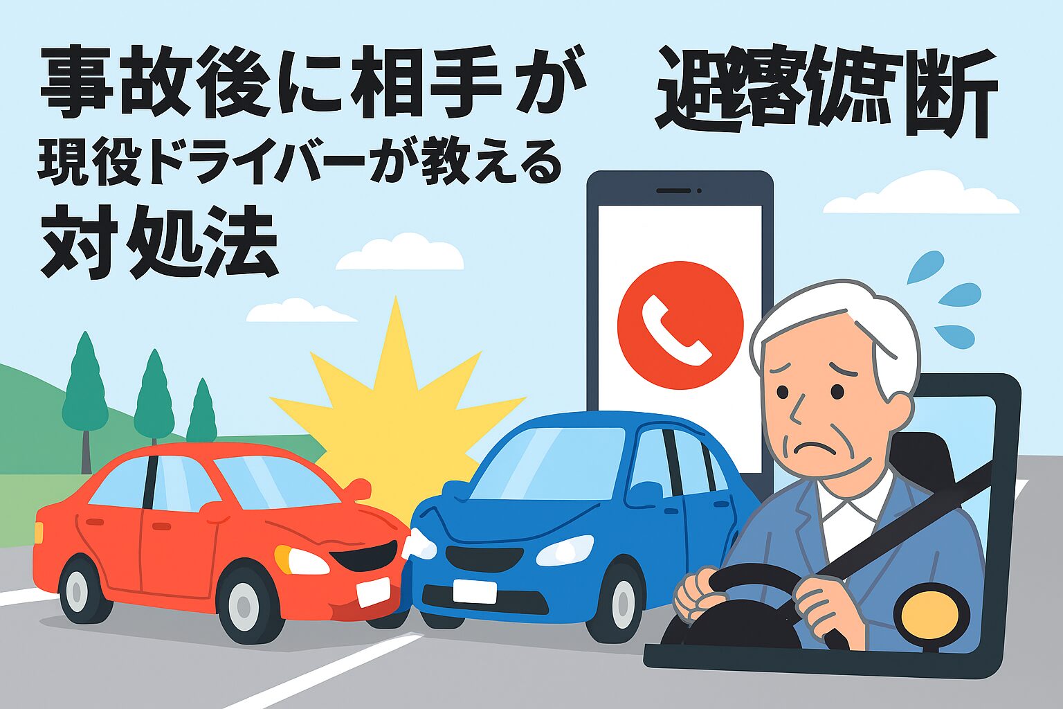 事故後に相手と連絡が取れない時