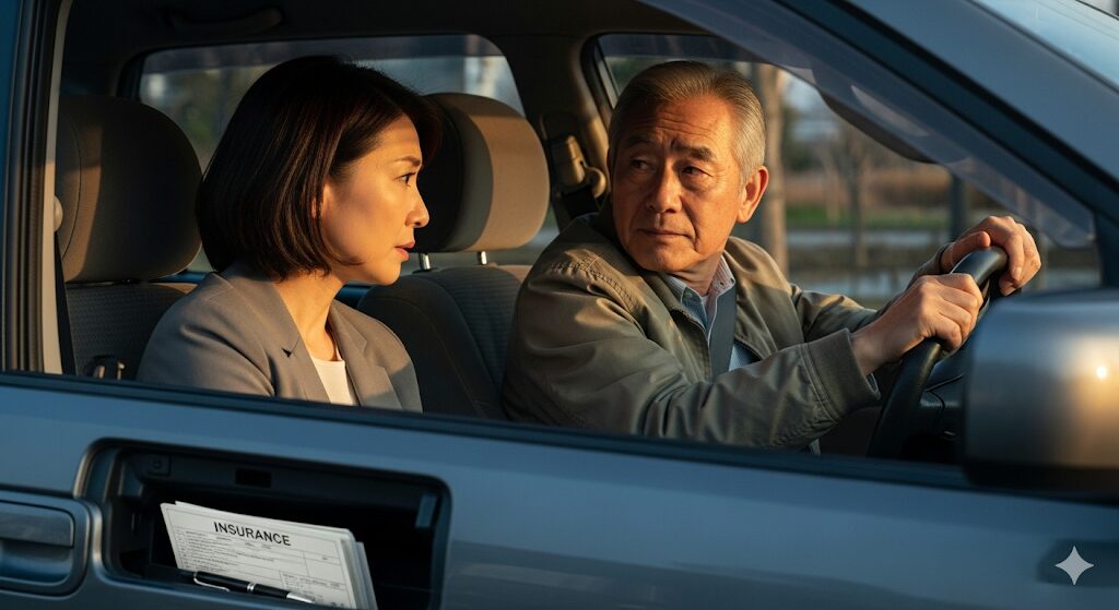 高齢ドライバーの同乗事故