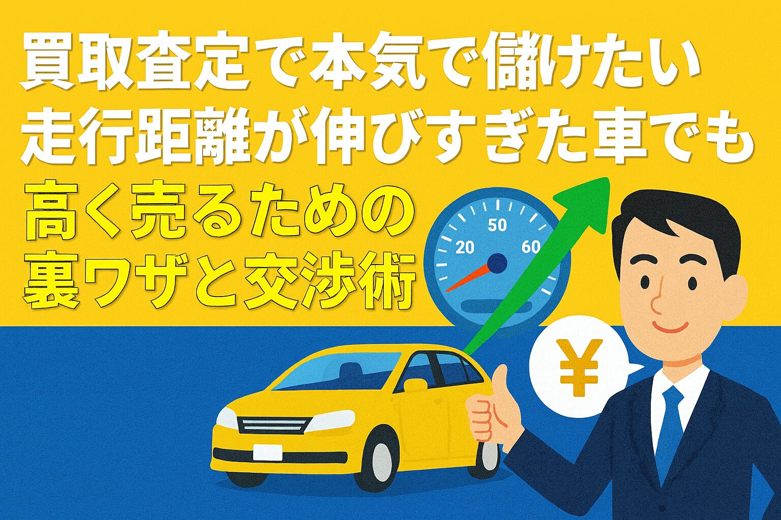 プロのタクシードライバーが教える車を高値で売る戦略