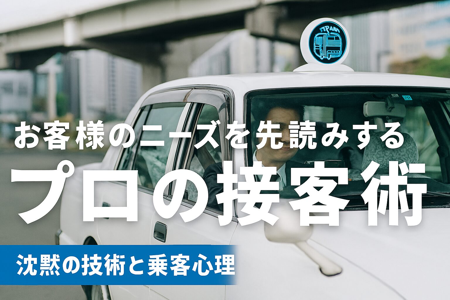 タクシードライバープロの接客術