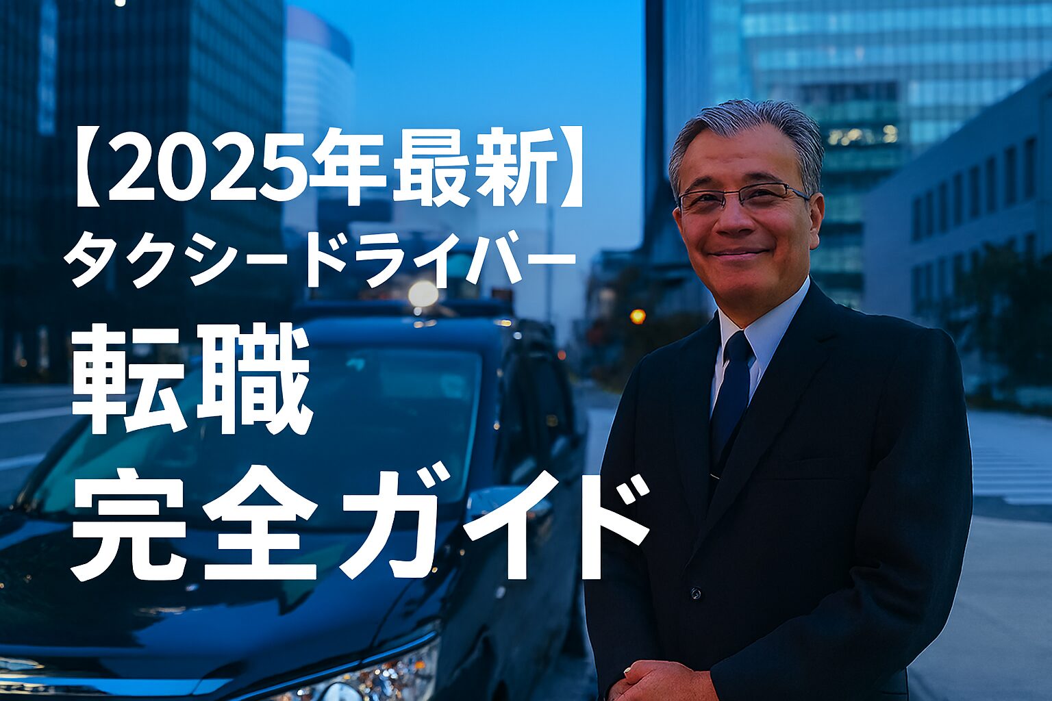 【2025年最新】タクシードライバー転載完全ガイド。