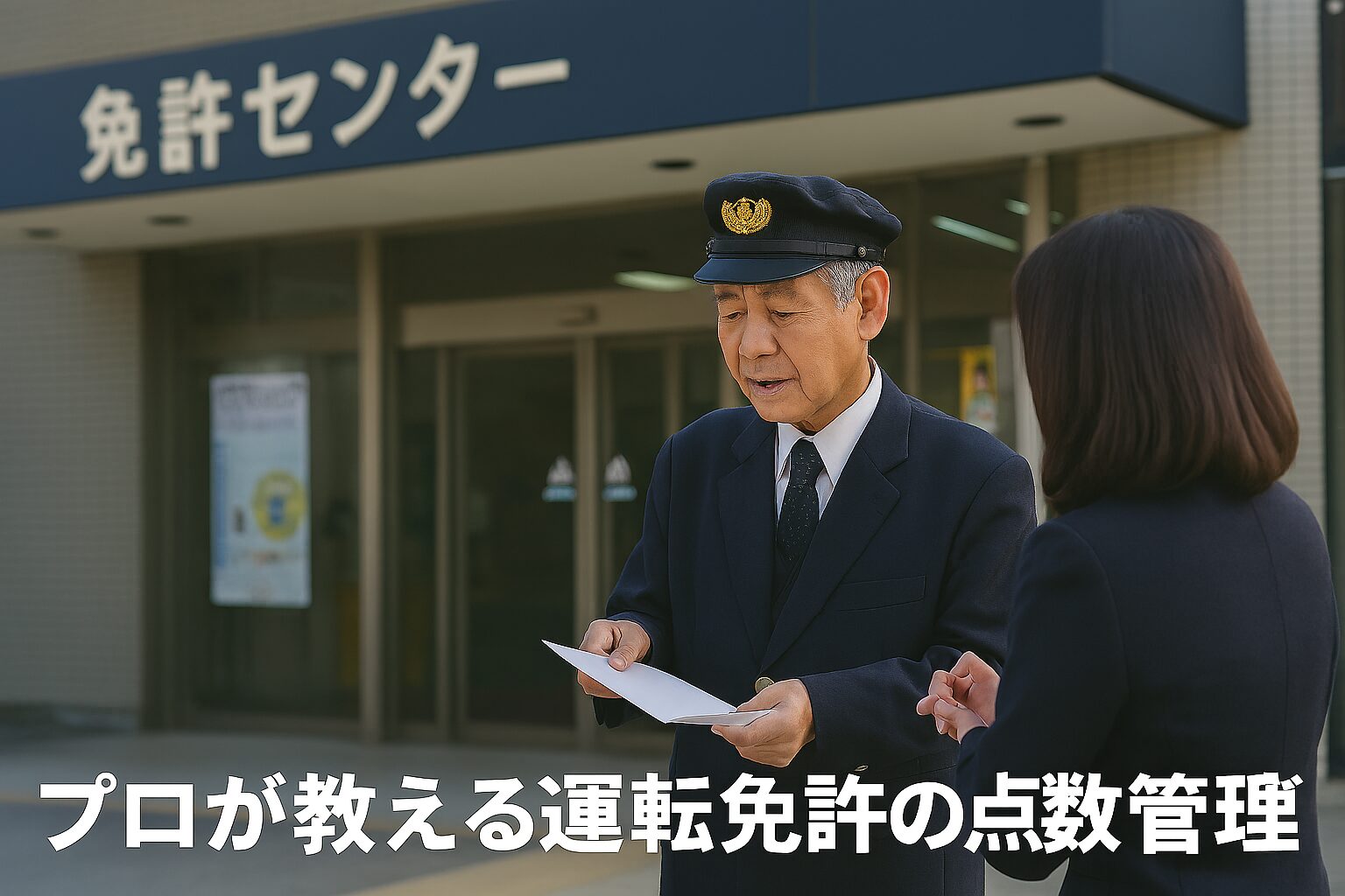 プロが教える運転免許の点数管理