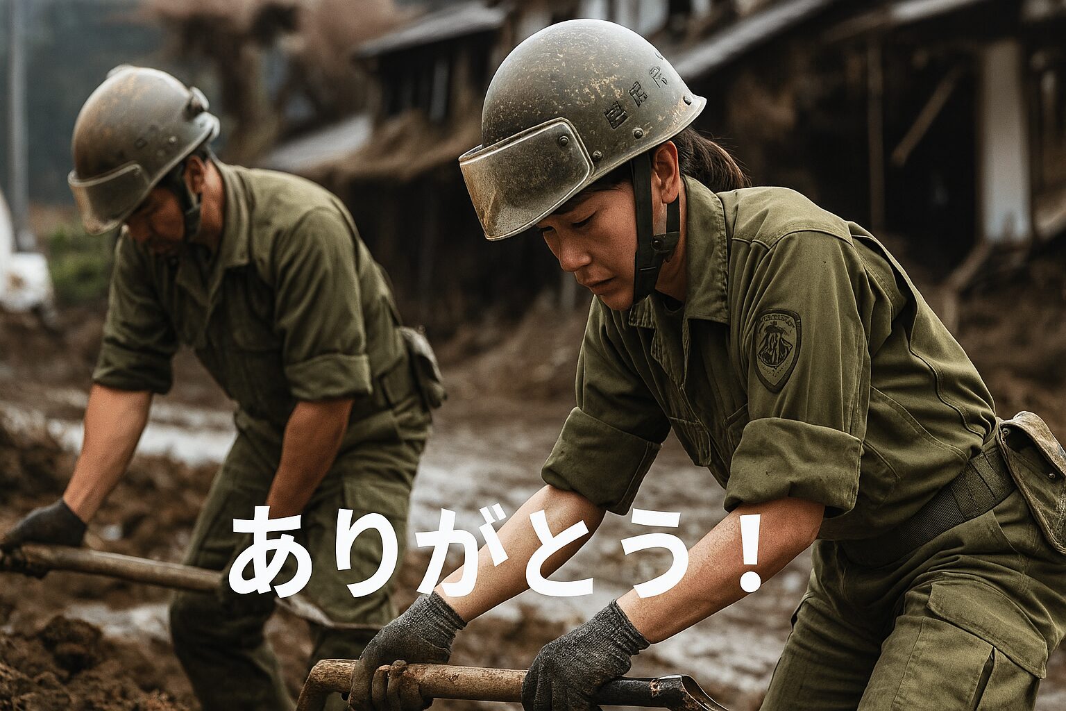 自衛官に感謝❗️