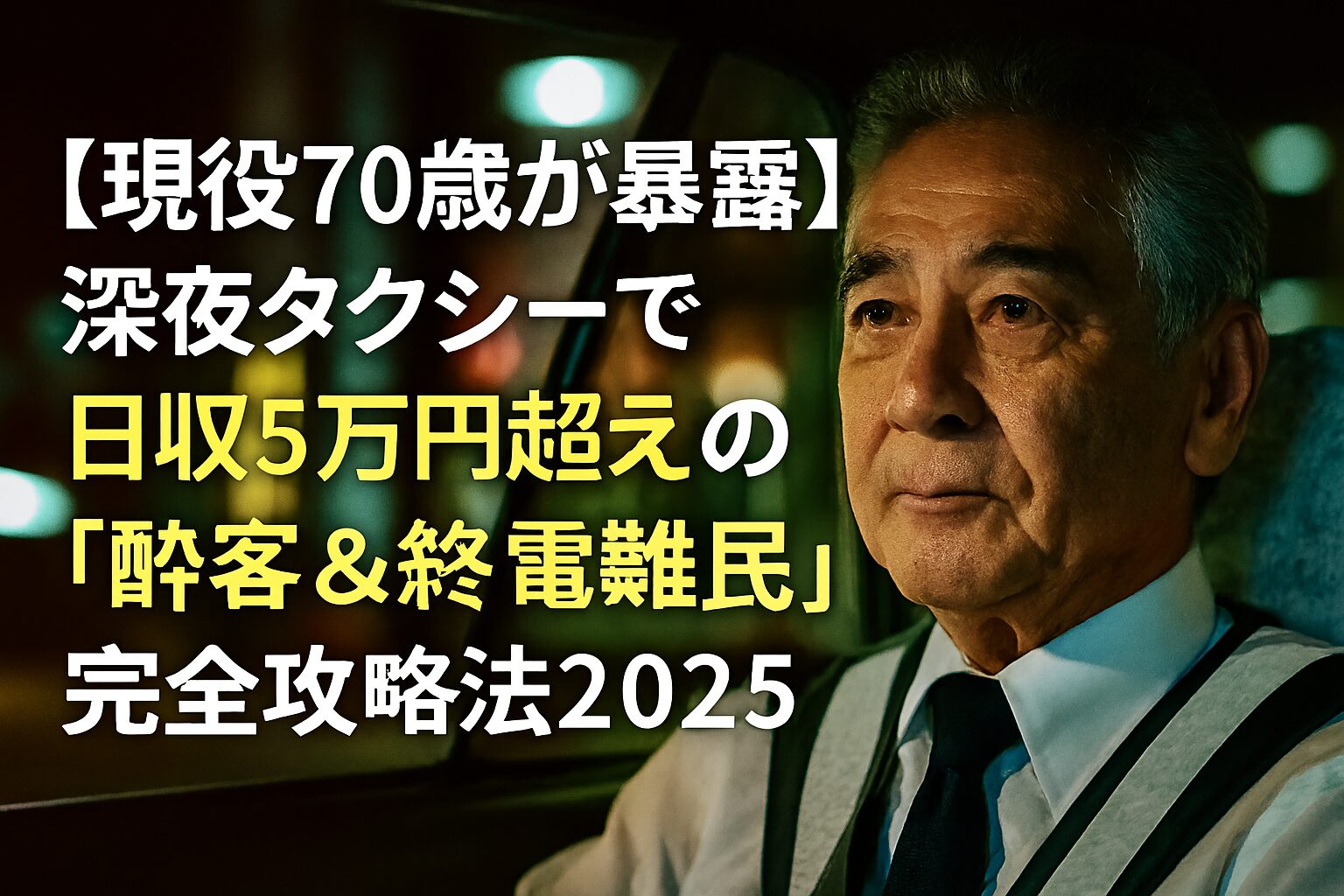酔客と終電難民対応で売上を上げる戦略