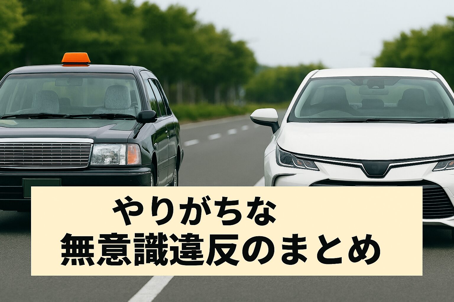 やりがちな無意識違反のまとめ