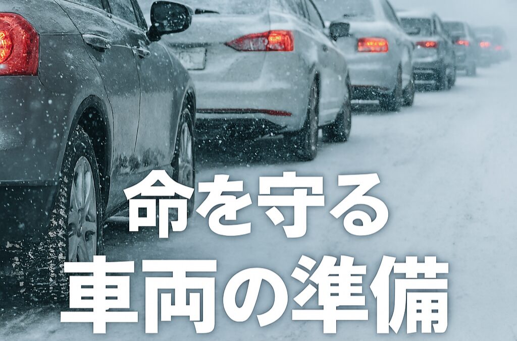 命を守る車両の準備