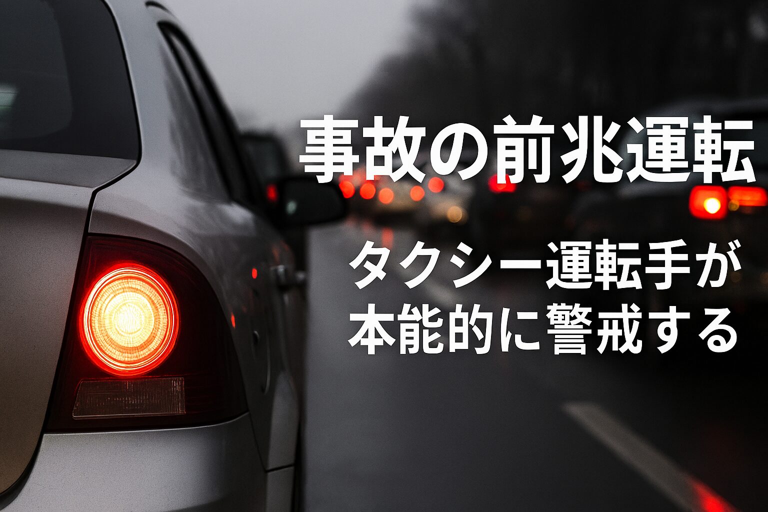 事故の前兆運転