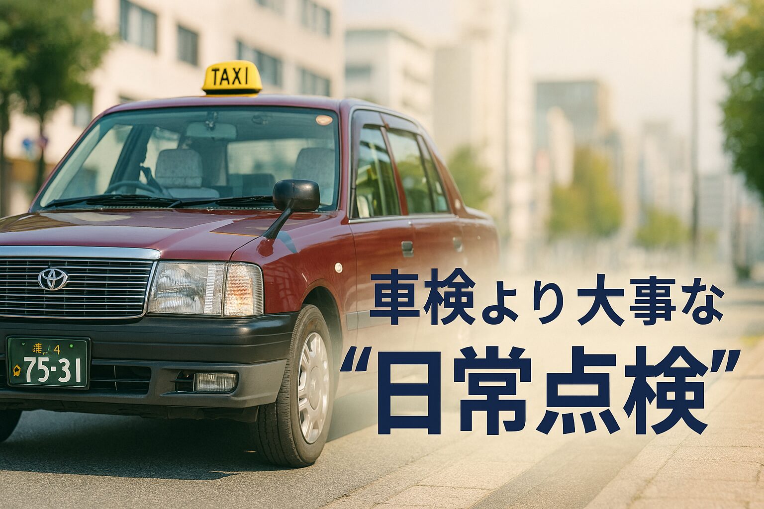 車検より大事な"日常点検"
